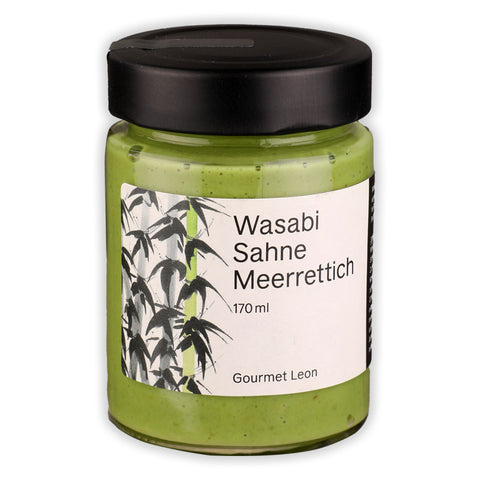 Wasabi Sahne Meerrettich Senf